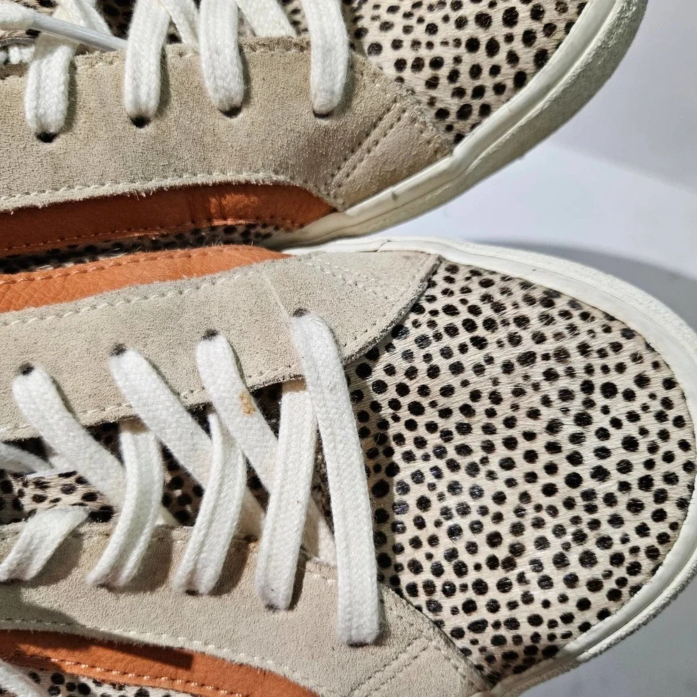 Madewell Sidewalk Low Top Sneakers‎ Calf Hair Dot 11 Crowdsourced Edition